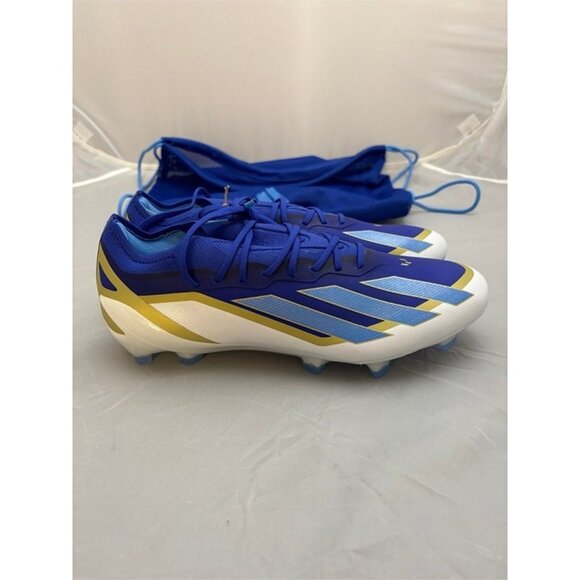 Adidas X crazyfast elite fg Messi soccer cleats blue size 9.5 Women ID0710 - Picture 1 of 7